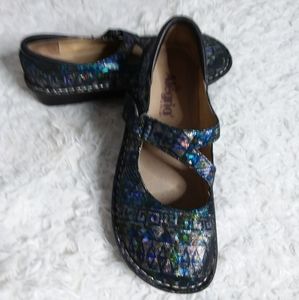 Alegria Rave on the Nile Mary Jane shoe PG lite multicolor Ji-321 size 37